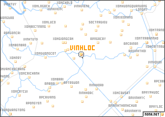 map of Vĩnh Lộc