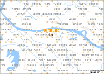 map of Vĩnh Lộc