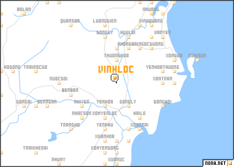 map of Vĩnh Lộc
