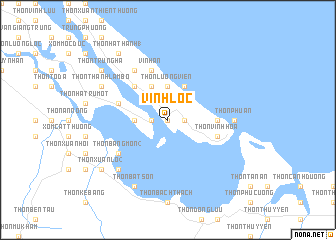 map of Vĩnh Lộc