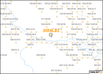 map of Vĩnh Lộc