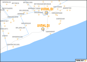 map of Vĩnh Lợi