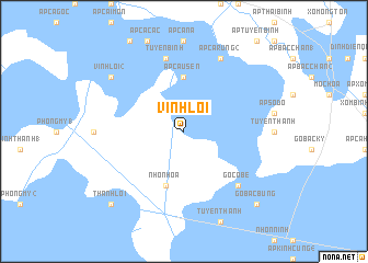 map of Vĩnh Lợi