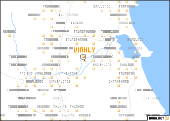 map of Vĩnh Ly