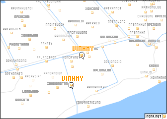 map of Vĩnh Mỹ