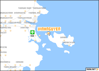 map of Vĩnh Nguyên