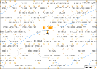 map of Vinho