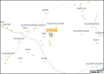 map of Vinho