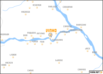 map of Vinho