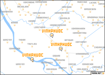 map of Vĩnh Phước