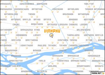 map of Vĩnh Phú