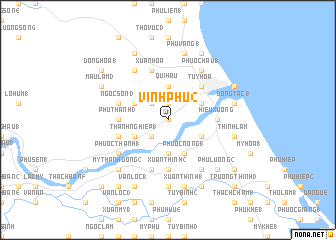 map of Vĩnh Phú (2)