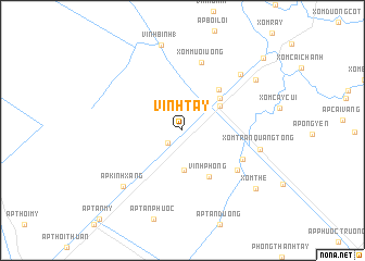 map of Vĩnh Tây