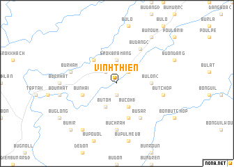 map of Vĩnh Thiện