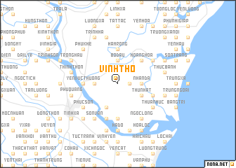 map of Vĩnh Thọ