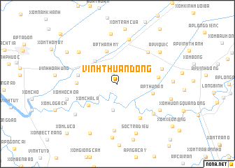 map of Vĩnh Thuận Ðông