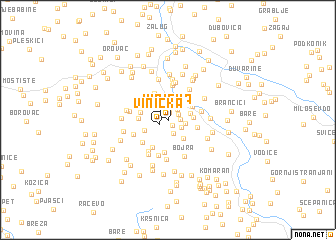 map of Vinicka