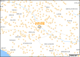 map of Vinine