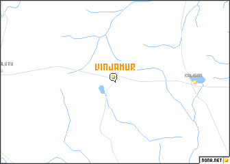 map of Vinjamūr