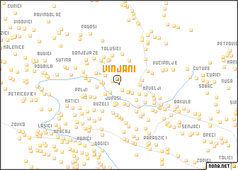 map of Vinjani