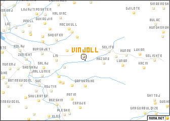 map of Vinjoll