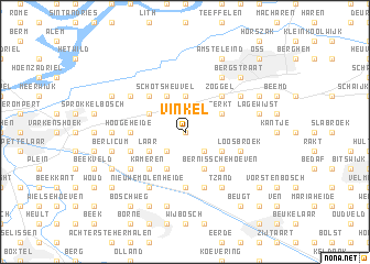 map of Vinkel