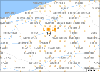 map of Vinkem