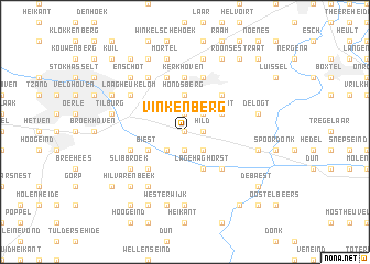 map of Vinkenberg