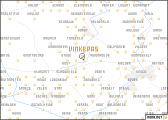 map of Vinkepas