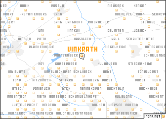 map of Vinkrath