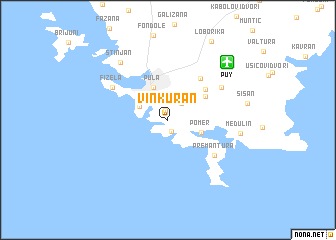 map of Vinkuran