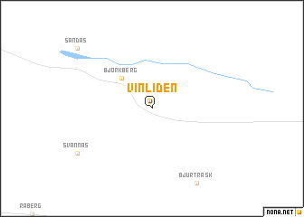 map of Vinliden