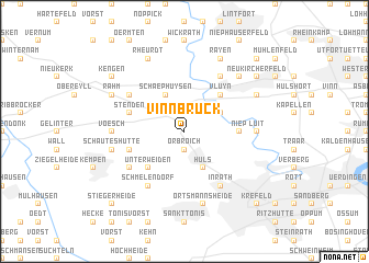 map of Vinnbrück
