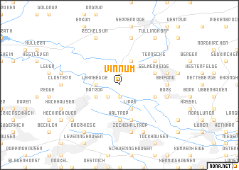 map of Vinnum