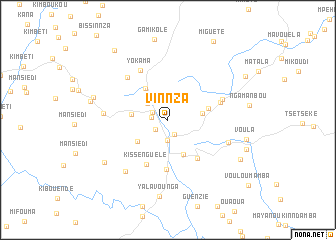 map of Vinnza