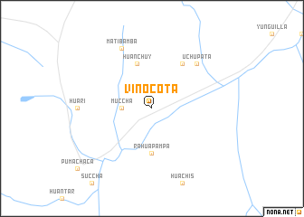 map of Vinocota