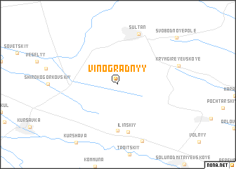 map of (( Vinogradnyy ))