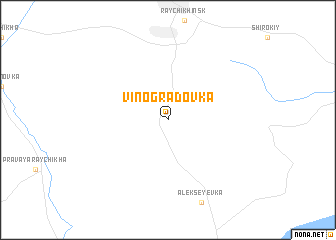 map of Vinogradovka