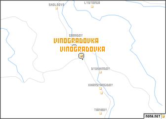 map of Vinogradovka