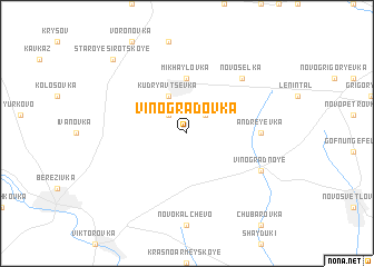 map of Vinogradovka