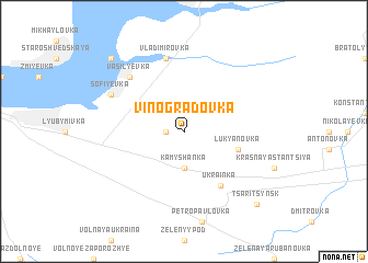 map of Vinogradovka