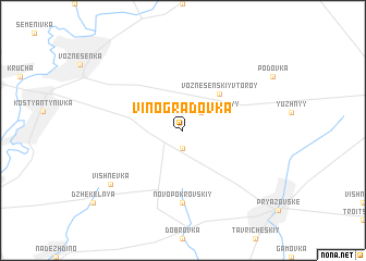 map of Vinogradovka