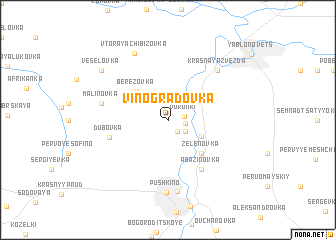 map of Vinogradovka