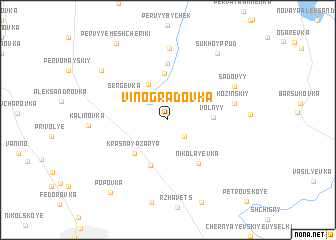 map of Vinogradovka