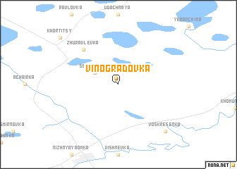 map of Vinogradovka