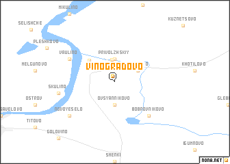 map of Vinogradovo