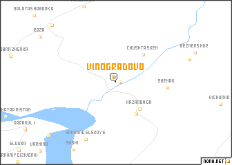 map of Vinogradovo