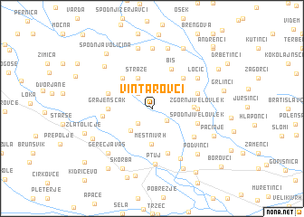 map of Vintarovci