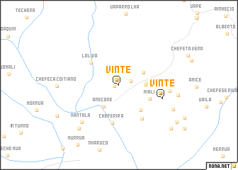 map of Vinte