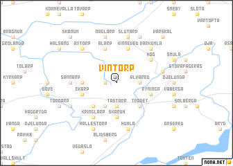 map of Vintorp